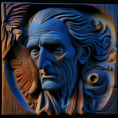 3D model Max Ernst (STL)